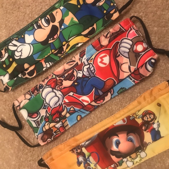 Mario Brothers Masks - Picture 2 of 3